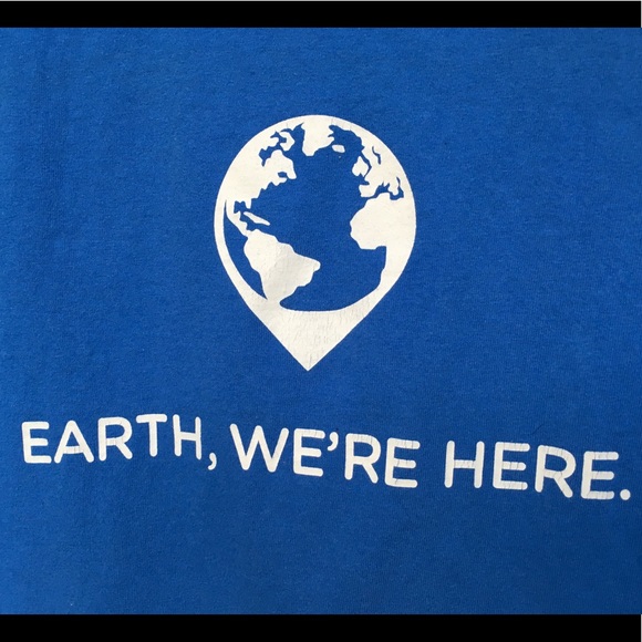 Blue Cool Effect Climate Change Tee - Picture 4 of 4